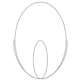 simple oval border 004